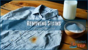removing stains