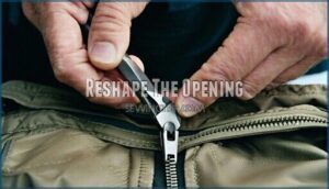 reshape the opening
