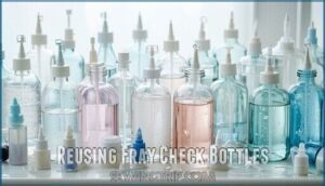 reusing fray check bottles