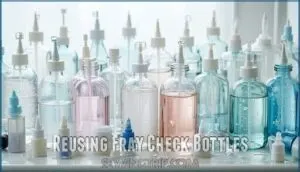 reusing fray check bottles