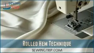 rolled hem technique