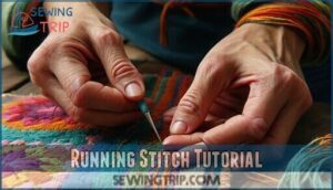 running stitch tutorial