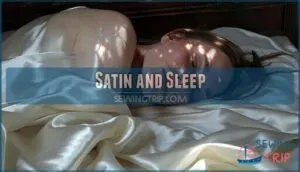 satin and sleep