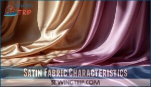 satin fabric characteristics