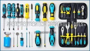 screwdrivers and household tools