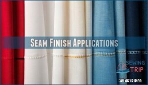 seam finish applications seam finish applications