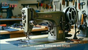 seeking professional servicing and repair