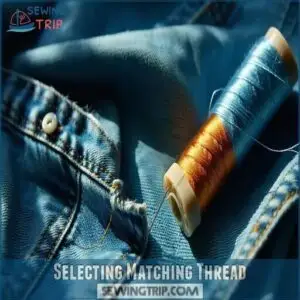 selecting matching thread