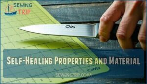self-healing properties and material