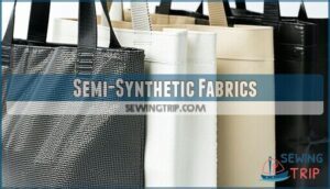 semi-synthetic fabrics