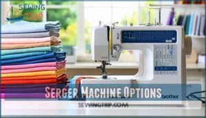 serger machine options