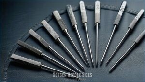 serger needle sizes