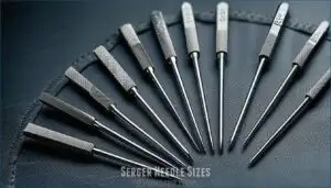 serger needle sizes serger needle sizes