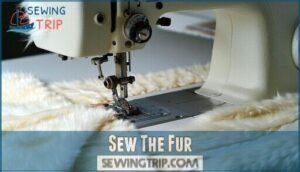 sew the fur