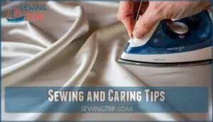 sewing and caring tips