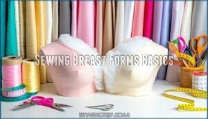 sewing breast forms basics