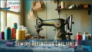 sewing definition explained
