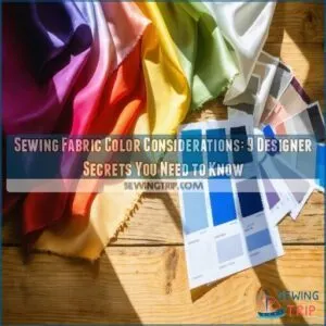 sewing fabric color considerations