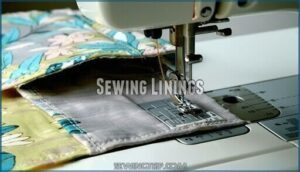 sewing linings sewing linings