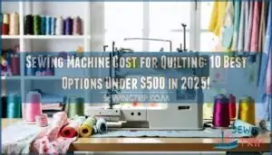 sewing machine cost for quilting