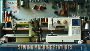 sewing machine features