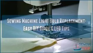 sewing machine light bulb replacement