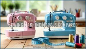 sewing machine models compared