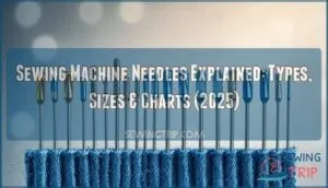 sewing machine needles explained