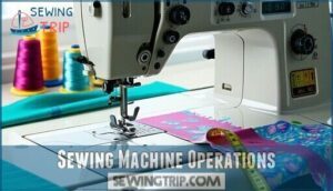 sewing machine operations