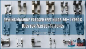 sewing machine presser feet guide