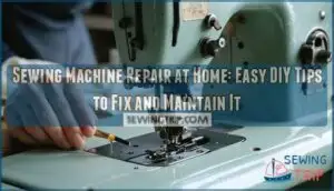 sewing machine repair at home
