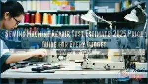 sewing machine repair cost estimate