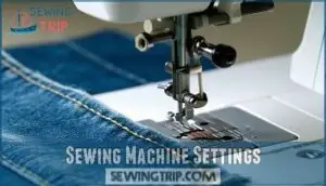 sewing machine settings