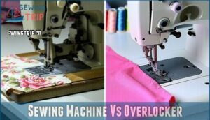 sewing machine vs overlocker