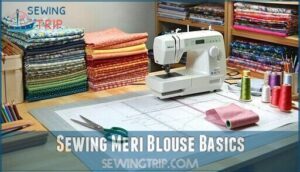 sewing meri blouse basics
