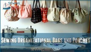 sewing organizational bags and pouches