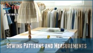 sewing patterns and measurements
