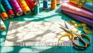 sewing placemat basics