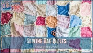 sewing rag quilts