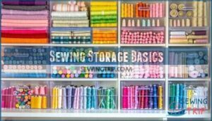 sewing storage basics