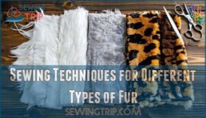 sewing techniques for different types of fur