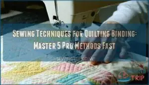 sewing techniques for quilting binding