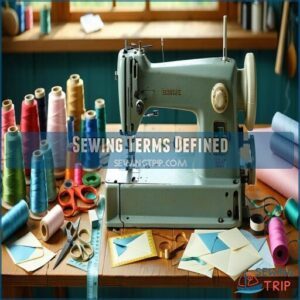 sewing terms defined