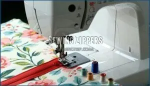 sewing zippers