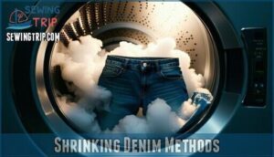shrinking denim methods