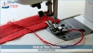 signs of poor tension