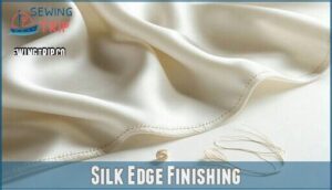 silk edge finishing