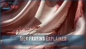 silk fraying explained