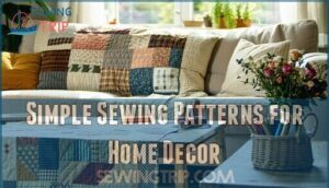 simple sewing patterns for home decor