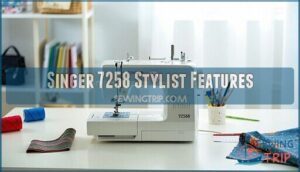 singer 7258 stylist features
